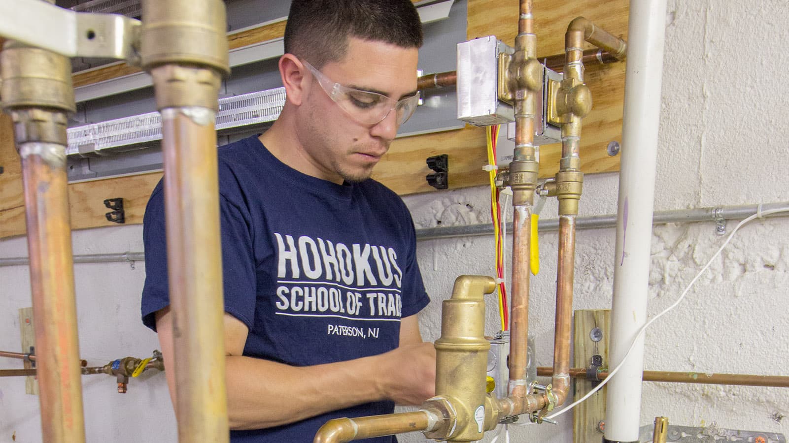 Plumber Apprenticeship program at Eastwick College